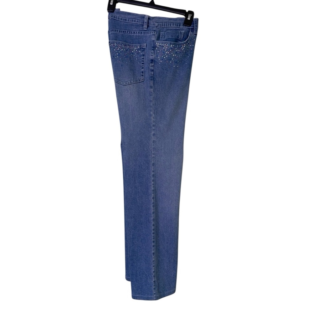 Christine Alexander embellished jeans. Size 10 GUC - Picture 7 of 12